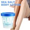 Sea Salt Body Lotion Cooling Refreshing Whitening Moisturizing 200g Bath SPA Exfoliation Salt S L1N1