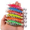 10cm 10g Fishing horizontal Squid Jigs Fishing Lure Artificial Squid Hook Jigging Baits For Sea Fishing Cuttlefish Luminous
