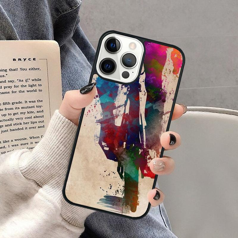 BIKE Cycling Art Phone Case for iPhone 17 Air 16 16e 15 Plus for Apple 13 11 12 14 Pro Max Cover coque Shell