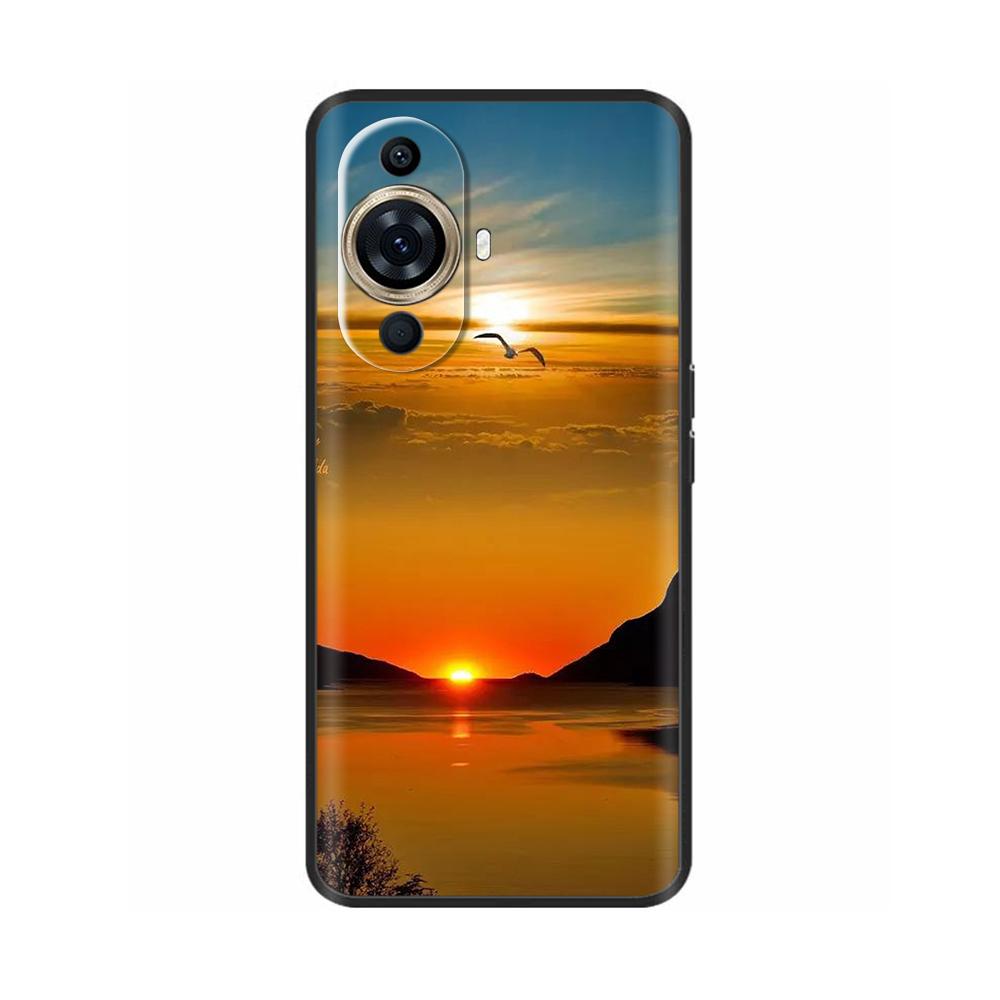 For Hauwei NOVA 11 Pro Case Cat Lion Painted Phone Case For Huawei Nova 11 Ultra Nova11 Pro 11Pro 11i Silicone Back Cover Fundas