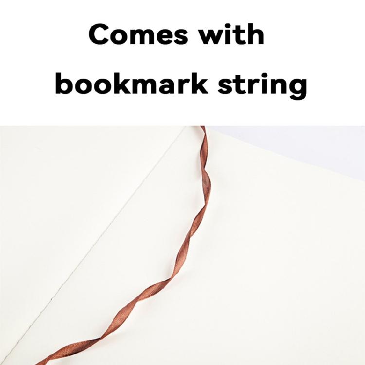Hardcover Sketchbook 660 Pages Blank Notebook Thicken Leather Journal For Artist Student Journaling Drawing Sketching