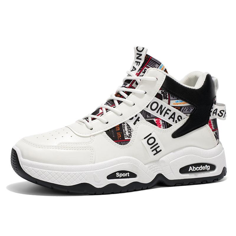 New autumn men's dad shoes sports casual ins shoes breathable and heightened platform men's shoes