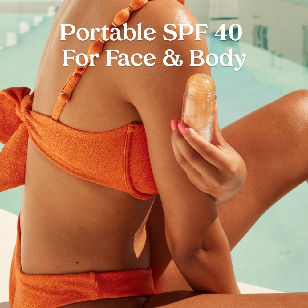 Kopari Beauty – Sun Shield On The Glow – Sheer Stick – Sonnenschutz LSF 40, 38 ml