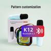 K12 Portable All-in-One Karaoke Bluetooth Speaker with Wireless Microphone