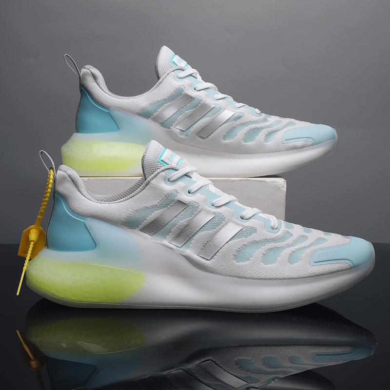 

Running shoes men s soft-soled real popcorn casual shoes autumn ice silk breathable mesh sports men s shoes 44