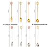 Steel Dessert Mixing Milkshake Kitchen Supplies Fruit Fork Tableware Teaspoon Coffee Spoons