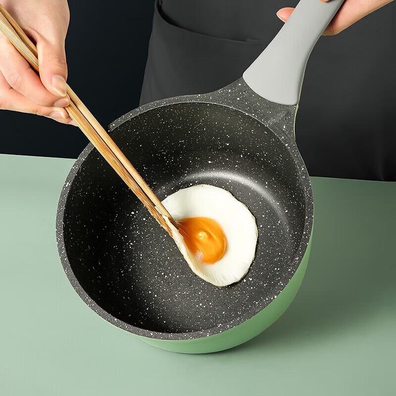 Chui Da Huang Non-stick Maifan Stone Frying Pan & Milk Pot
