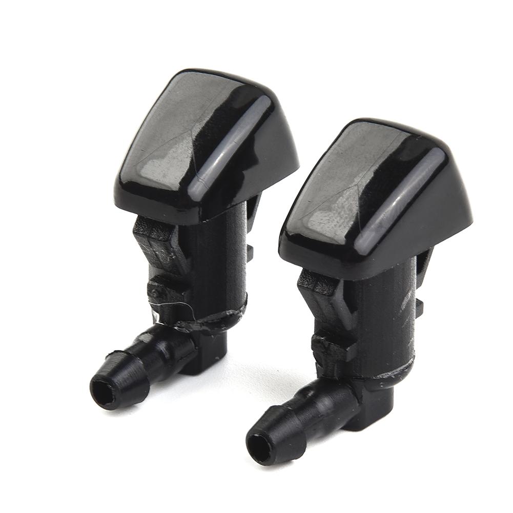 Washer Nozzle Windshield Washer 3*2.5*2cm 68260443AA Black