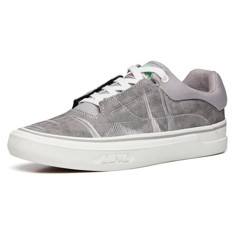 New Anta Ao Li MD Abrasion Resistant Low Top Skateboard Shoes Men's Magic Carpet Gray 112238013-2