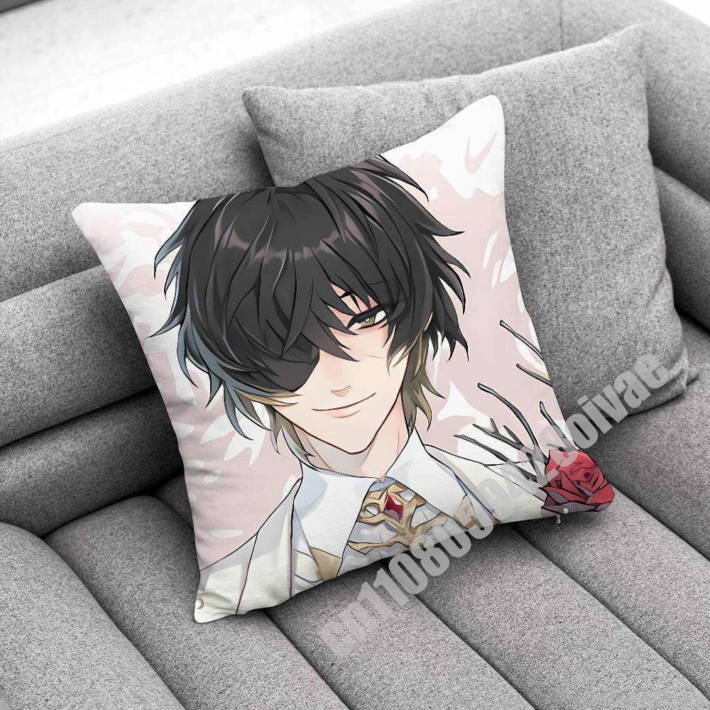Towa S-Slow Damage Throw Pillow Case For Decoration 40Cm 55Cm 50Cm 30Cm Square Car Pillowcase Case