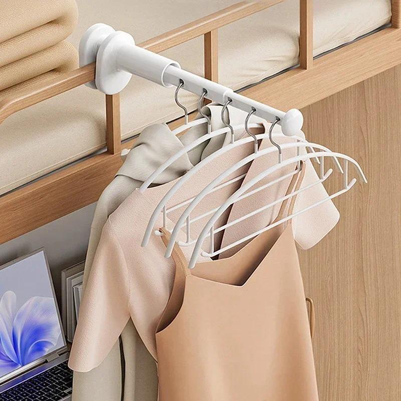 Travel Foldable Clothes Hanger Portable Hanging Drying Rack Indoor Window Drying Rack Home Hanging Rack for Clothes