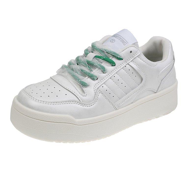 Popular Hong Kong style platform Guochao board shoes women's summer 2025 spring and autumn new niche versatile casual shoes sports white shoes