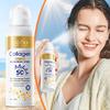 Collagen Anti Wrinkle Whitening Sunscreen Spray SPF50 PA+++ with UV Protection for Face and Body