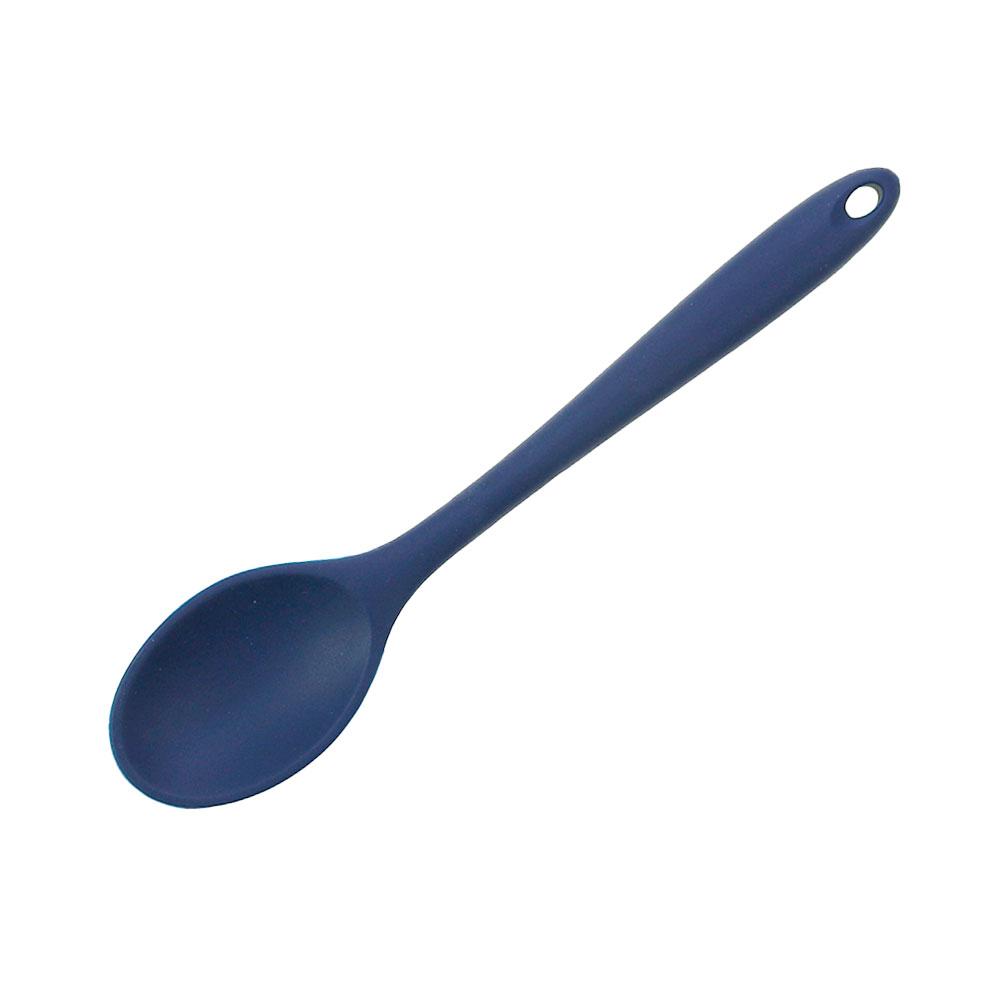 Silicone world Silicone Spoon Mixing Soup Spoons Kitchen Mixing Ladle Cooking Utensils Kitchenware Tool for Stirring and Serving