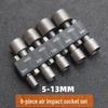 Hex Shank Impact Driver Socket & Screwdriver Bit Set