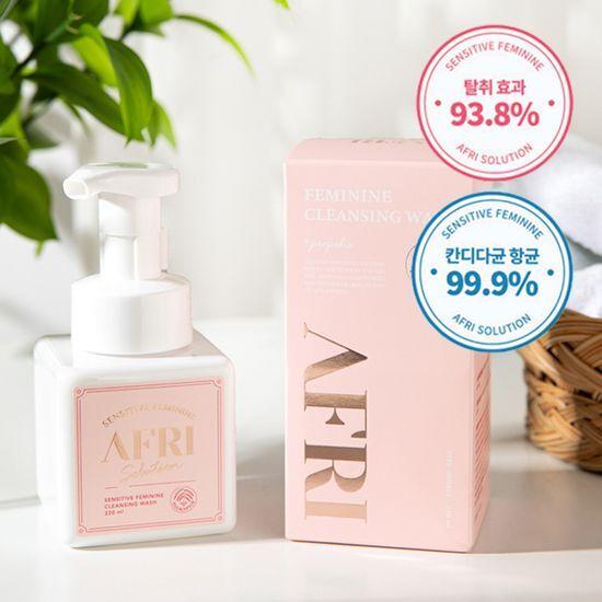 Afri Solution Bubble Feminine Cleanser (Choose 1 of 3) (Blue/Pink)
