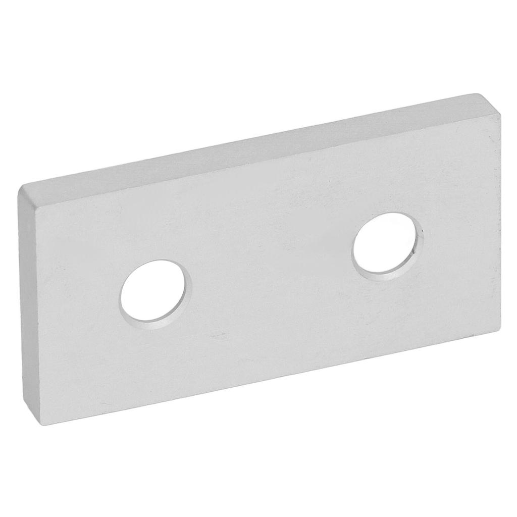 10Pcs Aluminum   End   Alloy Metal Cover Plate Linr Moving Parts 3060 Double Holes