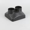 5KW Diesel Heater Air Outlet Cover Dual 60mm Parallel Duct Ports