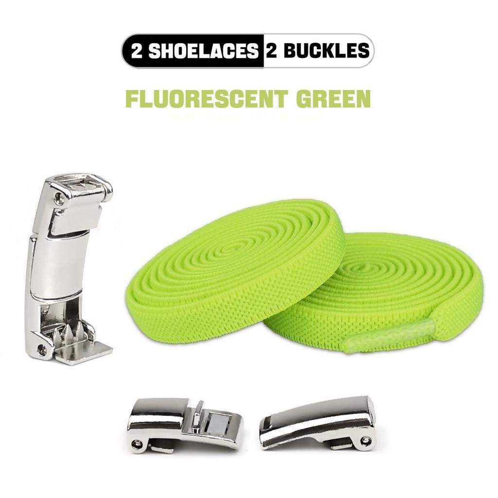 1Pair Magnetic Lock Shoelaces Without Ties Flat Elastic Laces Sneakers Boots No Tie Shoelace Rubber Bands for Shoe Accessories