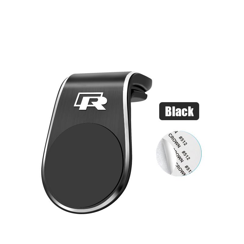 Für VOLKSWAGEN VW Magnetischer Handyhalter Metallständer Zubehör für Volkswagen R GTI CC GTD Passat Transporter Golf Polo Tig