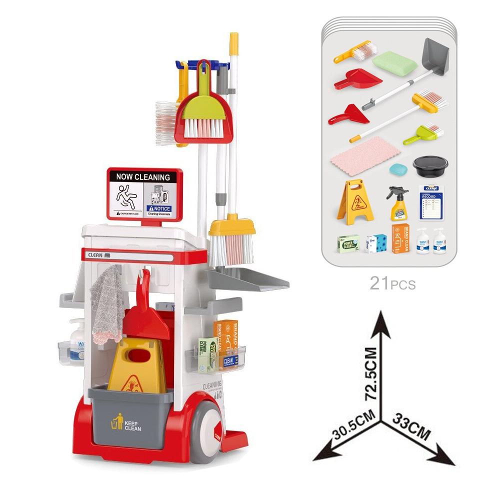 Children Play House Children Simulation Life Appliances Cleaning Toys Girl Cleaning Simulation Vacuum Cleaner Tool