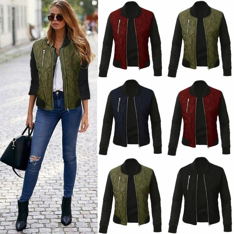 warm bomber jacket womens