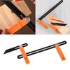 Adjustable Measuring Tool Detachable Sliding Level Ruler Versatile T-Shape Ruler  Construction