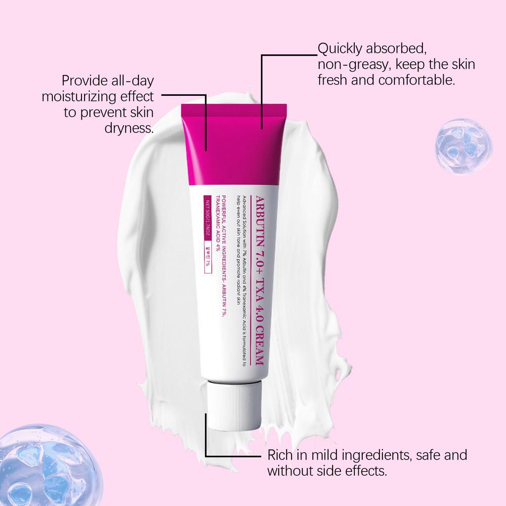 Skin Moisturizing Cream Gentle and Moisturizing Skin Care Refreshing Non-Sticky Delicate Skin Daily Application Moisturizing Cream