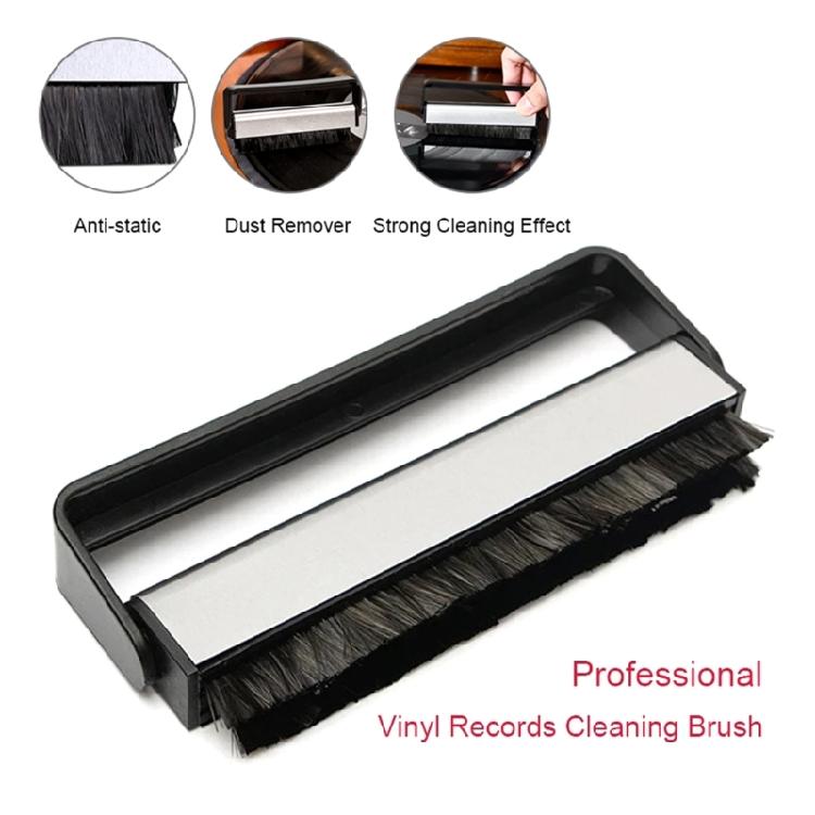 Carbon Fiber Vinyl Record Cleaning Brush Phonograph Brushes Record Cleaning Tool