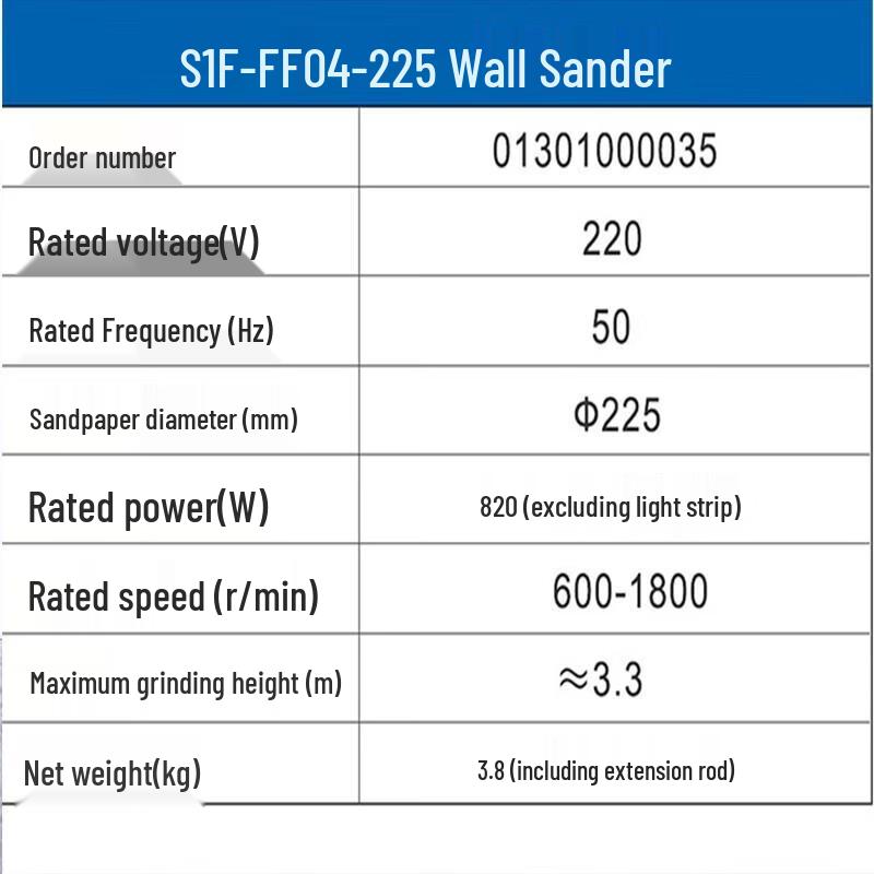 Dongcheng Self-Suction Wall Sander and Polisher CN Plug (adapter Included)