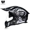 Full Face Motorcycle Helmet With Dual Visors Off-Road Rally Highway Riding Unisex All-Season ABS S M L XL