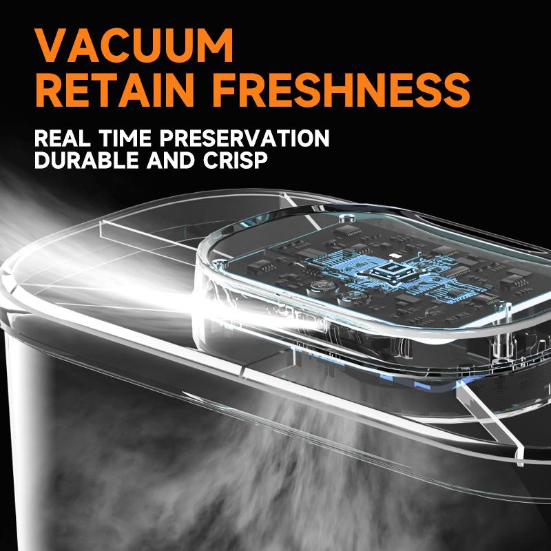 Vacuum Pet Food Storage Container Electric Negative Pressure Large Capacity Moisture Proof Insect Proof Sealed Bucket Cat Dog