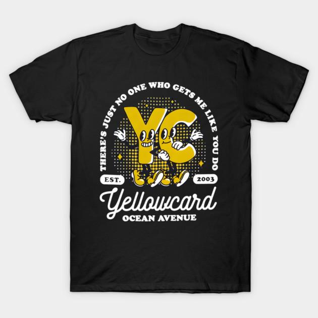 Asian Size Cotton Unisex Tshirt Print T-shirt Yellowcard Only One T-shirt No-Cut Print Regular Fit