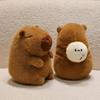 Plush Kapibara Cute Doll Cute Little Capybara Children Gift Grab Machine Doll