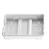 2-3-position Distribution Protections Box Not Waterproof Clear Cover Distribution Junction Box for Indoor Use