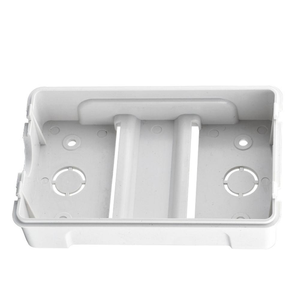 2-3-position Distribution Protections Box Not Waterproof Clear Cover Distribution Junction Box for Indoor Use