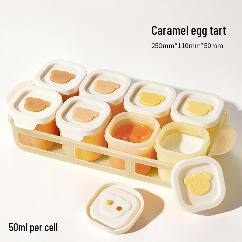 JIMI Silicone 8-Compartment Food Storage Container