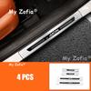 For GAC AION V 2024 2025 2026 Car Welcome Pedal Door Sill Protector Stainless Steel Anti-Scratch Car Threshold Pedal Accessories