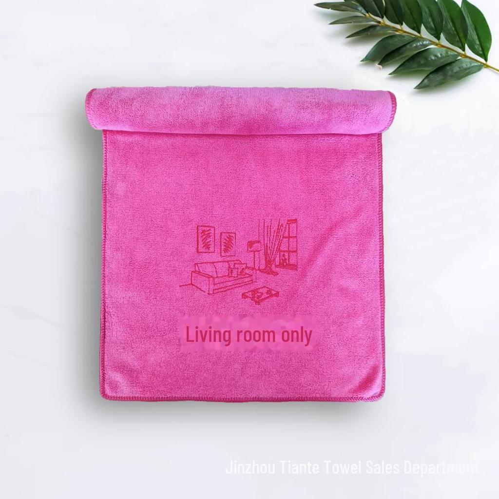 Thick Absorbent Household Cleaning Towel - Lint-Free Kitchen Rag for Sanitation and Organization