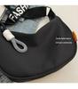 Trendy Korean-Style Nylon Crossbody Dumpling Bag for Women