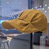Strap design forward hat for women, spring and summer versatile baseball cap, face-slimming newsboy cap