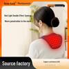 Bindokang Smart Heated Neck & Shoulder Scarf with Red Light Therapy CN Plug (adapter Included)
