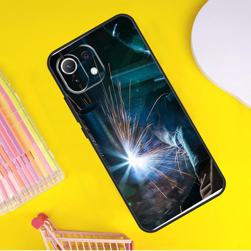 

Сварщик Сварка Горячий Металл Рабочий Чехол Для Xiaomi 13 14 Ultra 11T 12T 13T 14T Pro POCO X7 Pro X3 X5 F3 F5 F6 M6 X6 Pro Чехол Xiaomi 13
