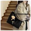 Retro Suede Versatile Shoulder Tote - High-End Fashionable Large Capacity Bag