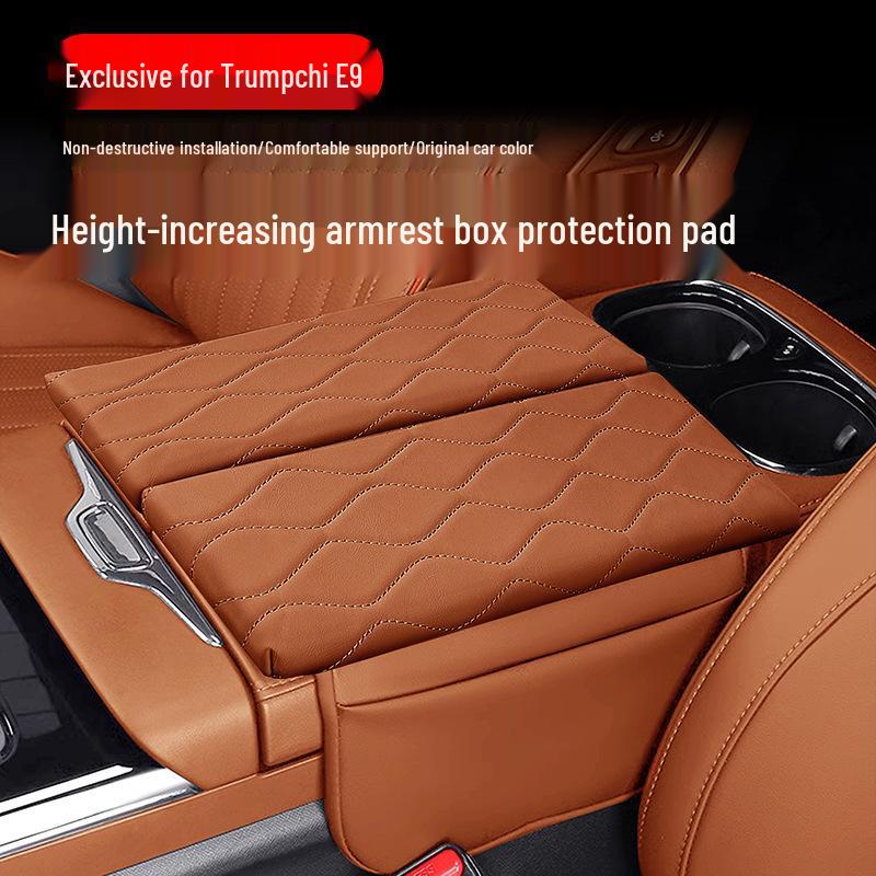 Trumpchi E9 Armrest Box Protective Cover Pad for Interior Modification