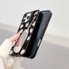 Mirror Phone Case for iPhone 15 11 13 14 for 15 16 Pro Max 12 13 16 Pro Cloud Flower and Animal Cute Style Phone Case