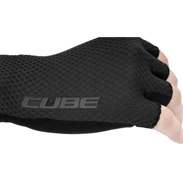 Cube Race Short Cycling Gloves (gray)