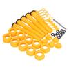 5 Set Gas Can Spout Kit Anti Spill HDPE Flexible 8.1in Hose Gas Can Nozzle Replacement for 1 2 5 10 Gallon Fuel Cans