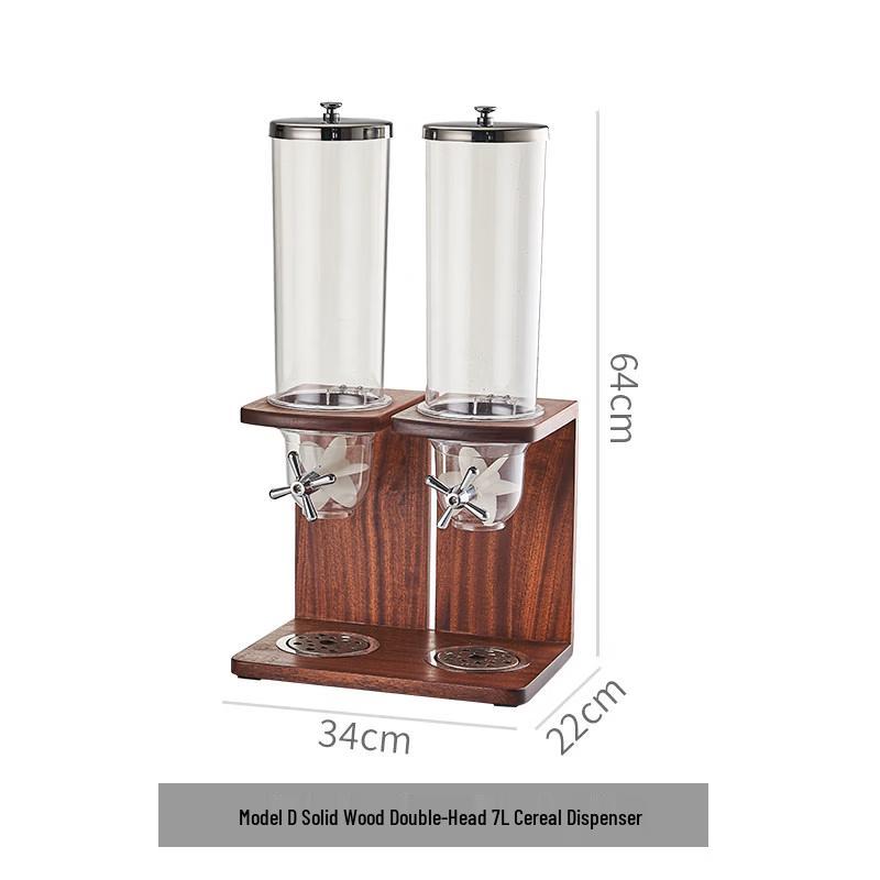 Yunduo Cereal Dispenser with Wooden Stand