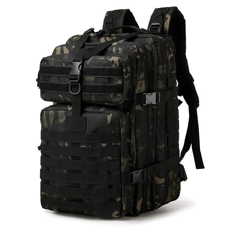 Outdoor Camouflage Waterproof Tactical Backpack for Hiking and Leisure Travel